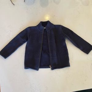4T Wheat (brand) Zip Up Sweater